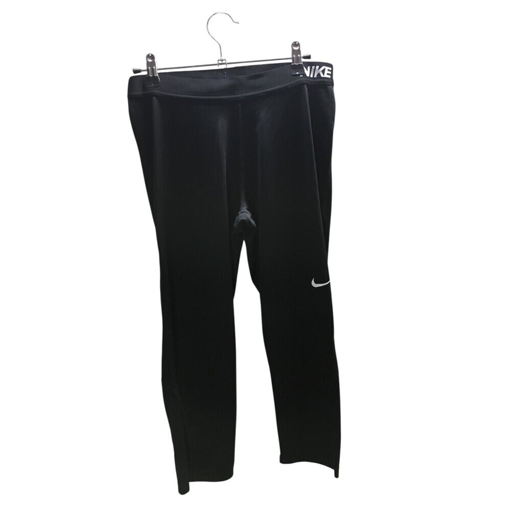 Nike Dri-Fit Pants Women's Size Large Black Athletic